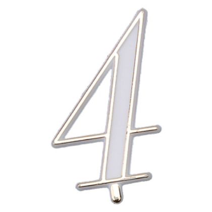 Obrázek PLASTIC NUMERAL 4