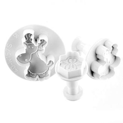 Obrázek SADA VYKRAJOVÁTEK "SOBI A VÁNOČNÍ DÁREK" 3ks