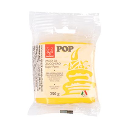 Obrázek FONDANT POP SUN YELLOW 250g (24 ks/bal) 