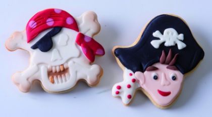 Obrázek VYKRAJOVÁTKO "PIRÁTI" 2ks