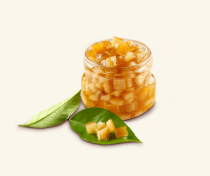 Obrázek AMORDIFRUTTA SCORZONE ARANCIA CUBETTO 9X9 IN SCIRO 4 x 2,75 kg