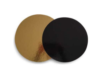 Obrázek PAPÍROVÝ TÁC ZLATÝ/ČERNÝ 30cm/2400gr (cca.59ks) (S)