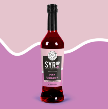 Obrázek SYR-UP PINK UNICORN 6 x 0,7l (obj) (zrušeno)