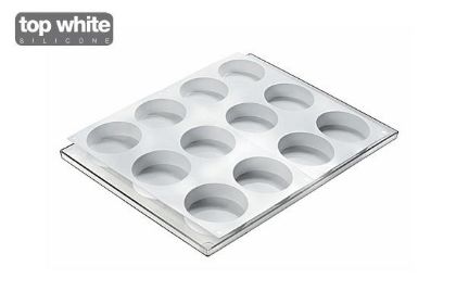 Obrázek SILIKONOVÁ FORMA - BISC02 DISCOTO set 2ks (+ tácek)