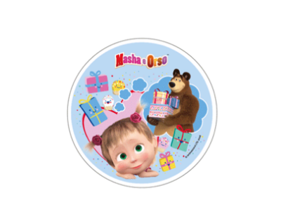 Obrázek MASHA & BEAR WAFER DISCS D21 (4MOD) (12pz) 
