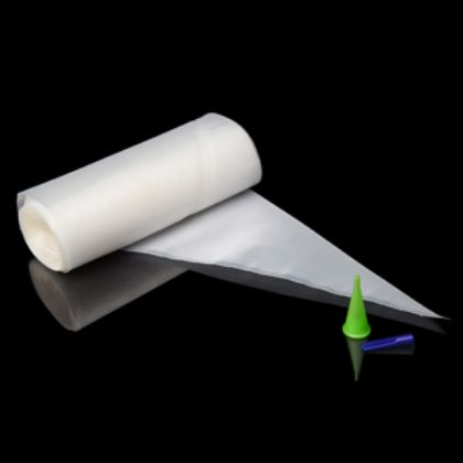 Obrázek KIT MINI SAC A POCHE+PIPING TIP (2 PCS) (50 ks/bal)