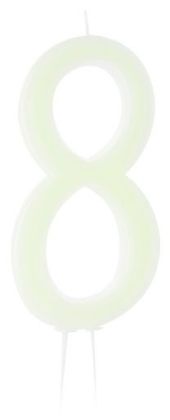 Obrázek FLUORESCENT CANDLE 8 H12cm