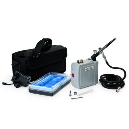 Obrázek DECOCP01 - SADA AIRBRUSH (zdob. tužka, vzduch. čerpadlo, držák, taška)