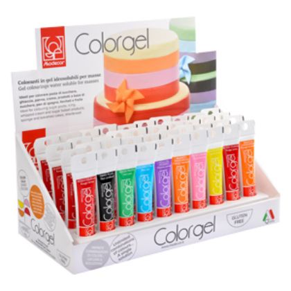 Obrázek COLOR GEL 20G ASS. COLOURS (8COL) (40 ks/bal)