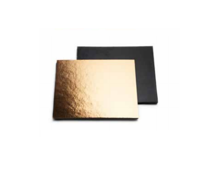 Obrázek PAPÍROVÝ TÁC ZLATÝ/ČERNÝ 8x8cm/2400gr (S)