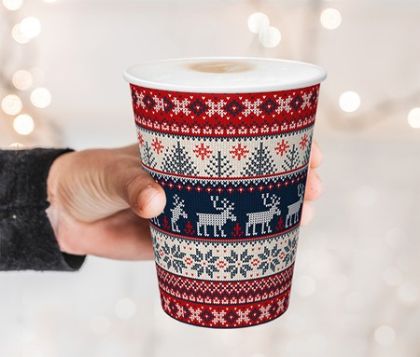 Obrázek KELÍMKY 8oz (237ml) - WINTER (32 x 50ks)