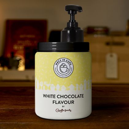 Obrázek WHITE CHOCOLATE FLAVOUR BY QUELLA FAMILY 6 x 1,2 kg (obj)