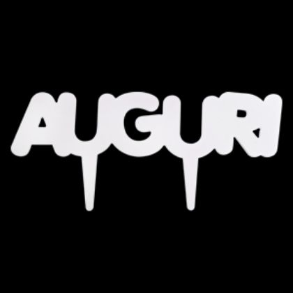 Obrázek SUGAR "AUGURI" W/PICK