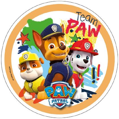 Obrázek WAFER DISCS D21 PAW PATROL BLUE (12 ks/bal)
