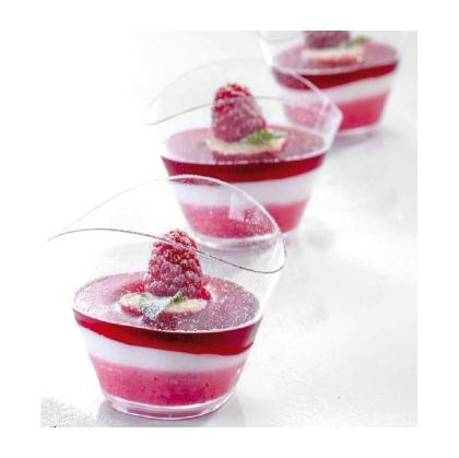 Obrázek TRANSPARENT CUP WAVE 200ml - 100ks (S)