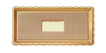 Obrázek PODNOS ZLATÝ 15x25cm - 150 ks (018/1)