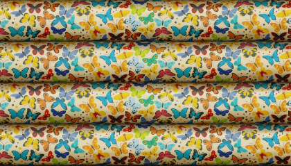 Obrázek BUTTERFLIES TRANSFERSHEET 30X40 (2MOD) (24ks)