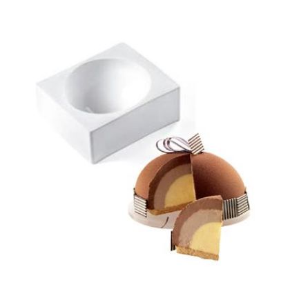 Obrázek SILIKONOVÁ FORMA - PŮLKOULE Ø11,5cm H5,75cm