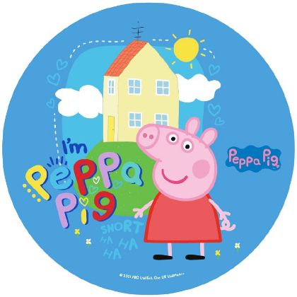 Obrázek WAFER DISCS D21 PEPPA PIG (12 ks/bal)