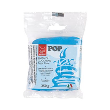 Obrázek FONDANT POP CYAN 250g (24 ks/bal) 