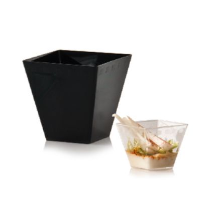 Obrázek CUBINO MINI DESSERT 210 ml PS TRANS. - 500ks