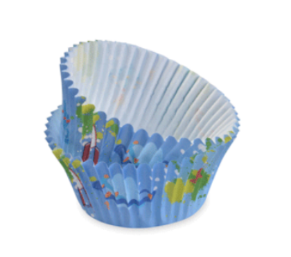 Obrázek BAKING CUPS FOR BOY D7CM (50 PCS)(MAMI)