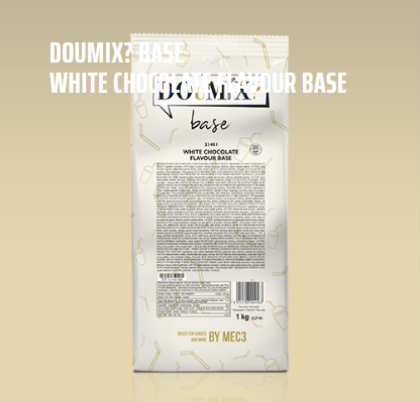 Obrázek WHITE CHOCOLATE FLAVOUR BASE 10 x 1 kg (obj)