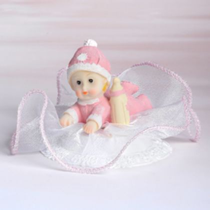 Obrázek LYING BABY GIRL ORNAMENT