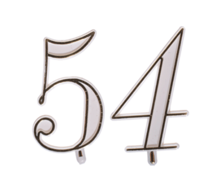 Obrázek ASSORTED PLASTIC NUMERALS