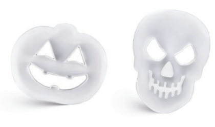 Obrázek PUMPKIN/SKULL -SHAPED CUTTER (2 PCS)