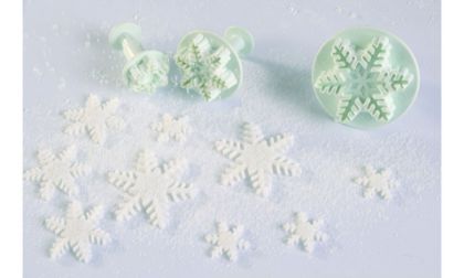 Obrázek SADA VYKRAJOVÁTEK "SNĚHOVÁ VLOČKA" 3ks