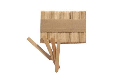 Obrázek SET 500 BASTONCINI PICCOLO - DŘÍVKA NA MINI NANUKY - 7,2 cm (500ks) (S)