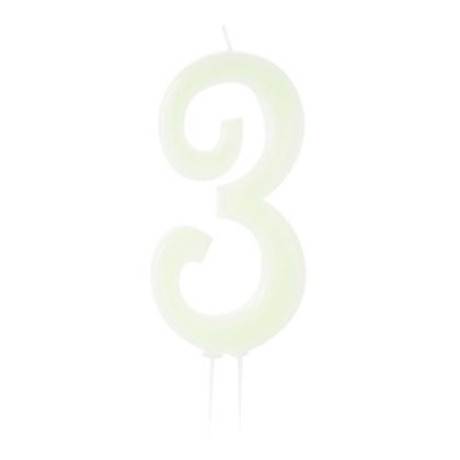 Obrázek FLUORESCENT CANDLE 3 H12cm