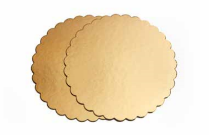 Obrázek PAPÍROVÝ TÁC ZLATÝ/ZLATÝ 28cm/2400gr (cca.68ks) (10kg) (S)