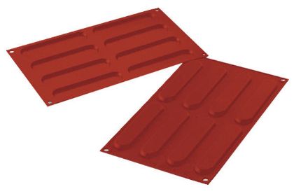 Obrázek SILIKONOVÁ FORMA - 8 ECLAIR 125x28 H5mm