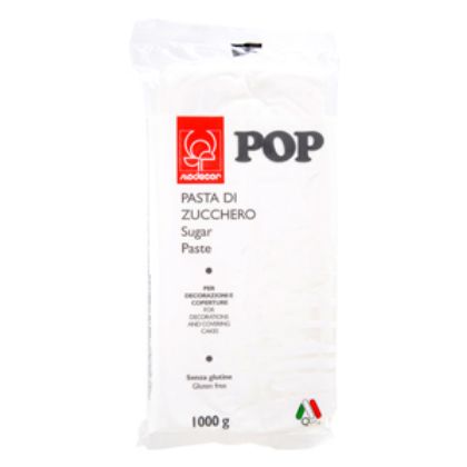 Obrázek POP SUGAR PASTE 1KG WHITE (6 x 1kg)